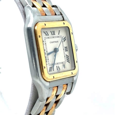 pre owned cartier panthere watch|cartier panthere watch price new.